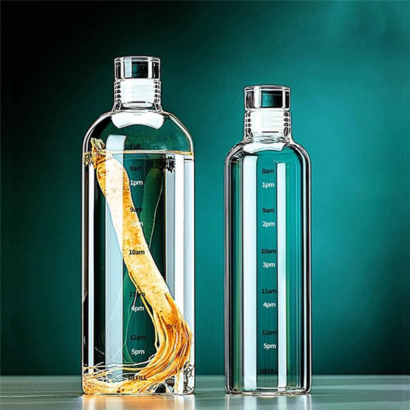 ABUN Borosilicate Glass Sport  - Outdoor Sport Glass Water Bottle ulasan dan harga