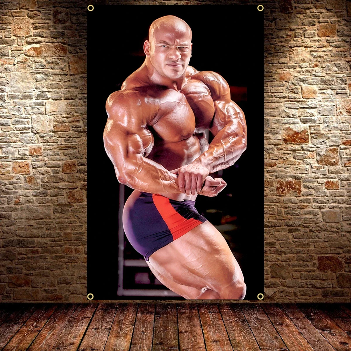 90X150CM 3x5Ft Bodybuilding GY - Outdoor Sport Club ulasan dan harga